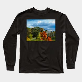 Greek Columns Long Sleeve T-Shirt